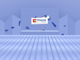 Choices Flooring Projection Mapping