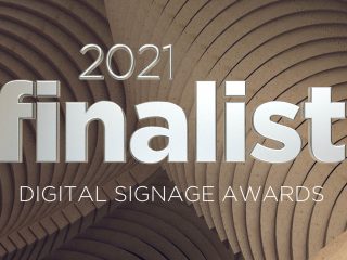 We're triple finalists in the 2021 global Digital Signage Awards.